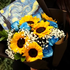 Buquê Noite Estrelada - Van Gogh