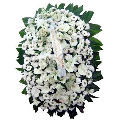 Coroa de Flores 2C Luxo 3 G